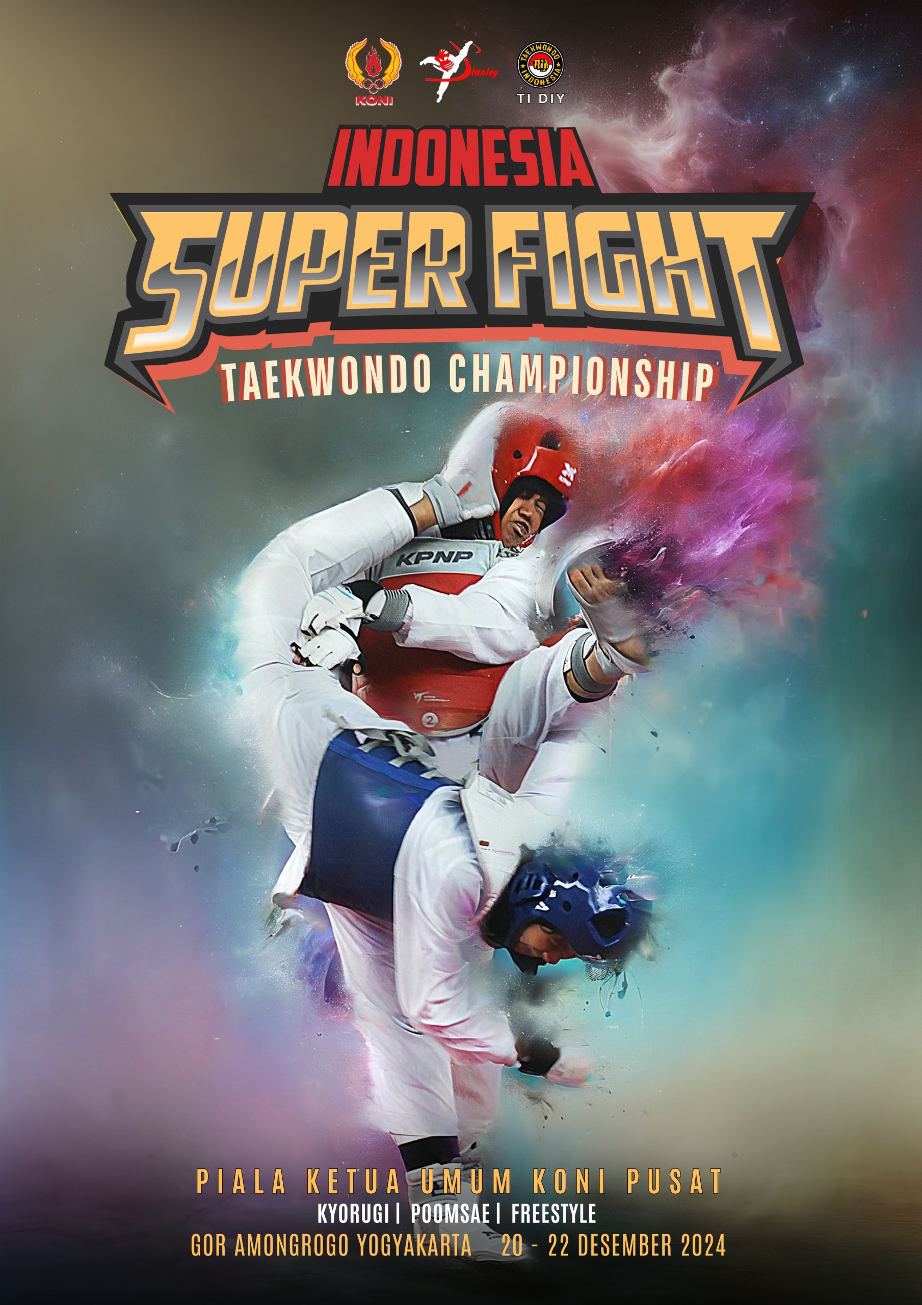 Kejuaraan Indonesia Super Fight Taekwondo Championship 2 Tahun 2024 Stanley Sport ti-403tc.com