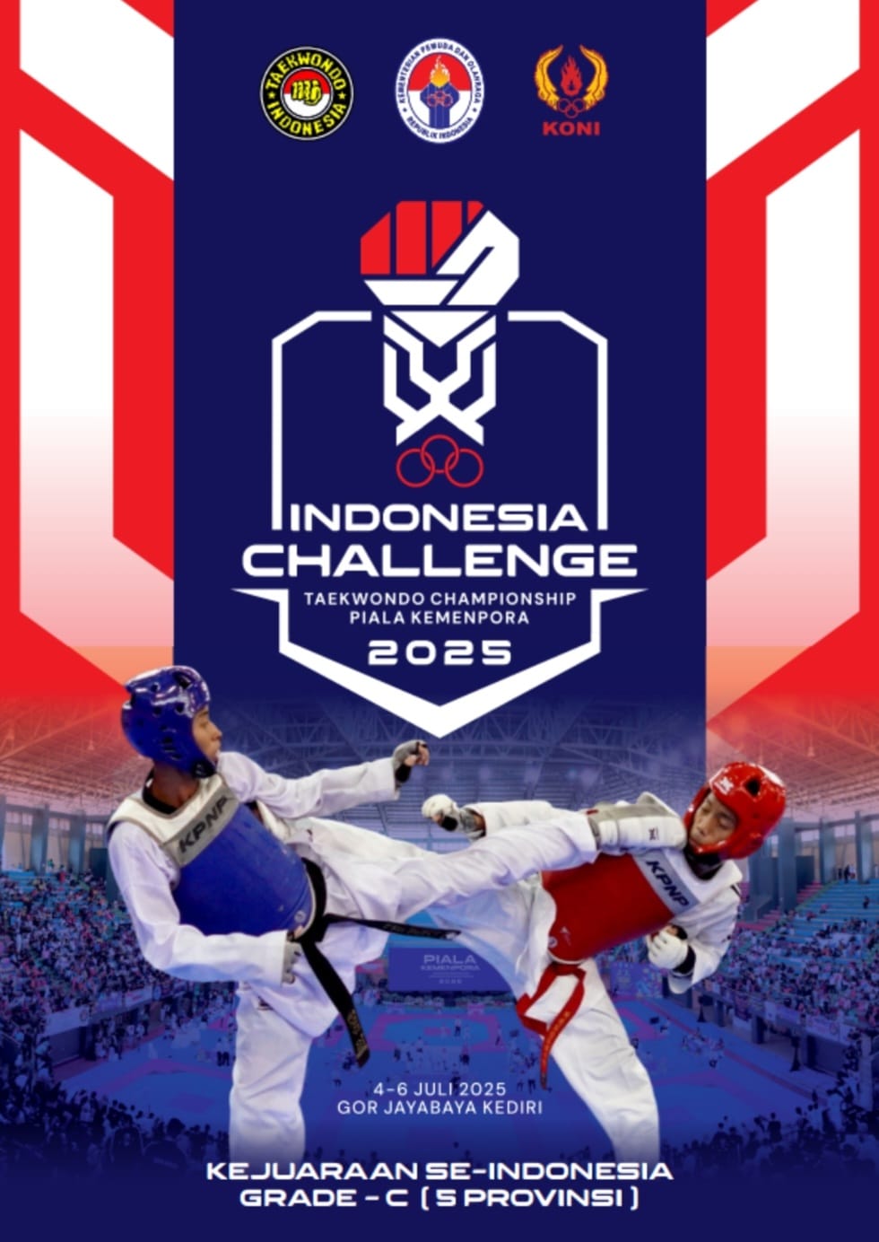 Ajang Pertarungan Prestasi Taekwondo di Tanah Air YONIF 403 TAEKWONDO INDONESIA