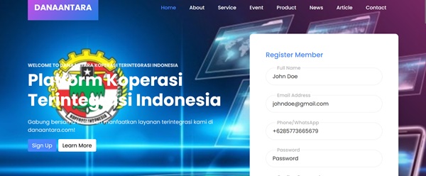 Danaantara Platform Koperasi Terintegrasi Indonesia YONIF 403 TAEKWONDO INDONESIA